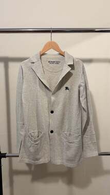 Cashmere Cardigan in Grey - Men